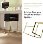 XLSLHOME 35.6" H Faux Leather Bar Stools