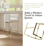 XLSLHOME 35.6" H Faux Leather Bar Stools