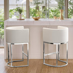 XLSLHOME 35.6" H Faux Leather Bar Stools