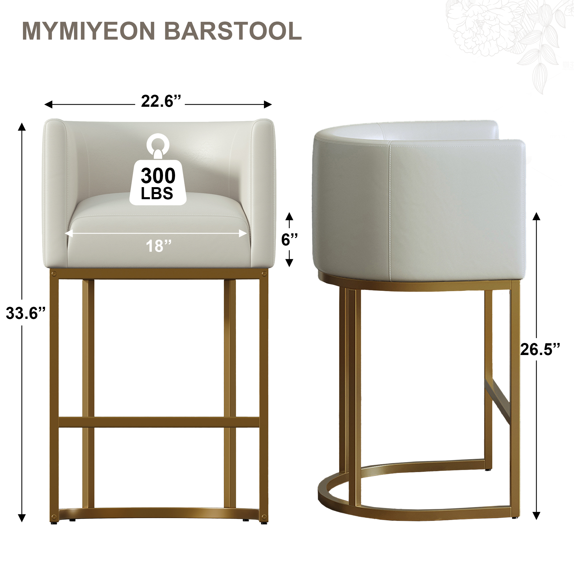 Lasigeli Bar Stools 26