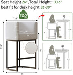 XLSLHOME 33.6"H Line Bar Stools