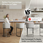 XLSLHOME 33.6"H Line Bar Stools