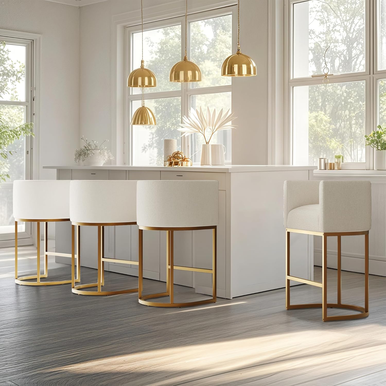 XLSLHOME 33.6"H Line Bar Stools